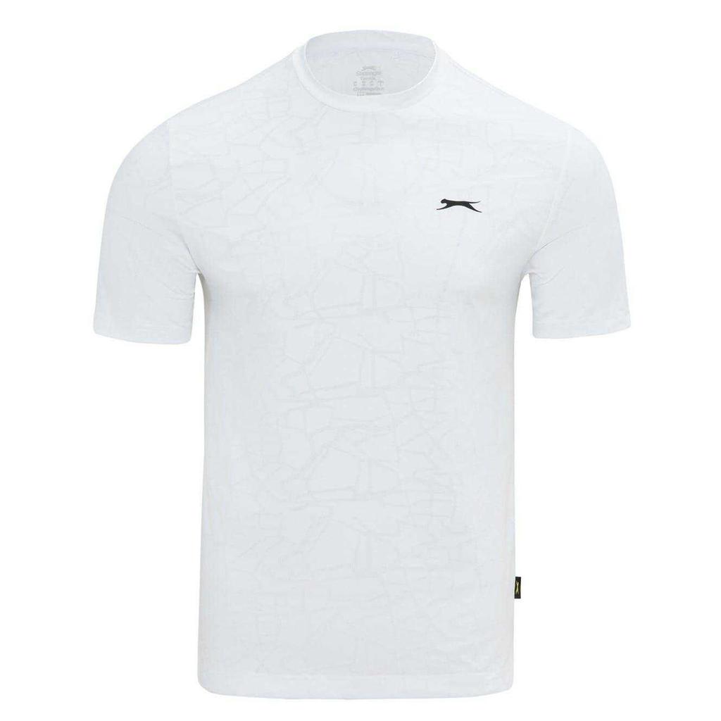 Slazenger Mens Logo Knitted T-Shirt