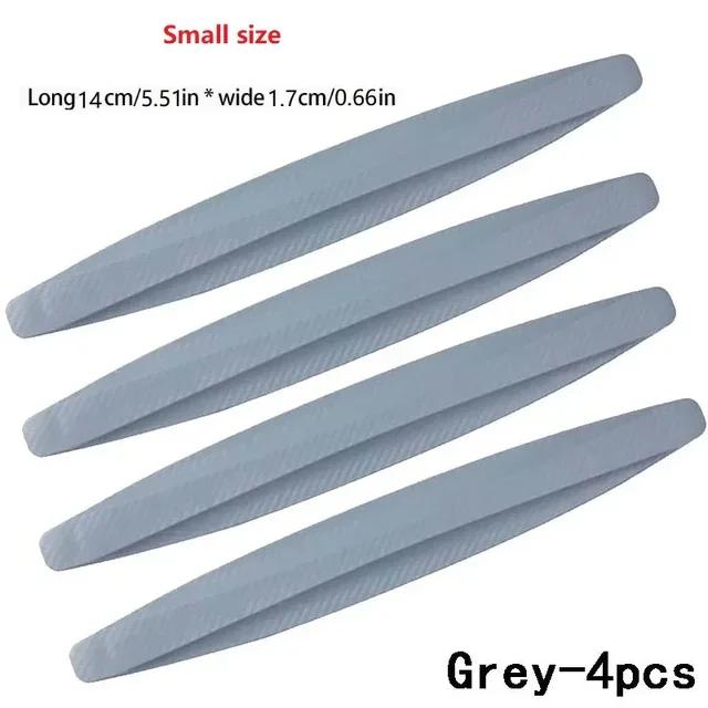 8Pcs Large/Small Size Car Bumper Protector Strip Guard Corner Protection Strips Scratch Protector Crash Blade Anti-Collision