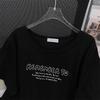 Women's Plus Size Loose Fit Short-Sleeve Round Neck Mid-Length T-Shirt (Available in 200/300/350 jin)