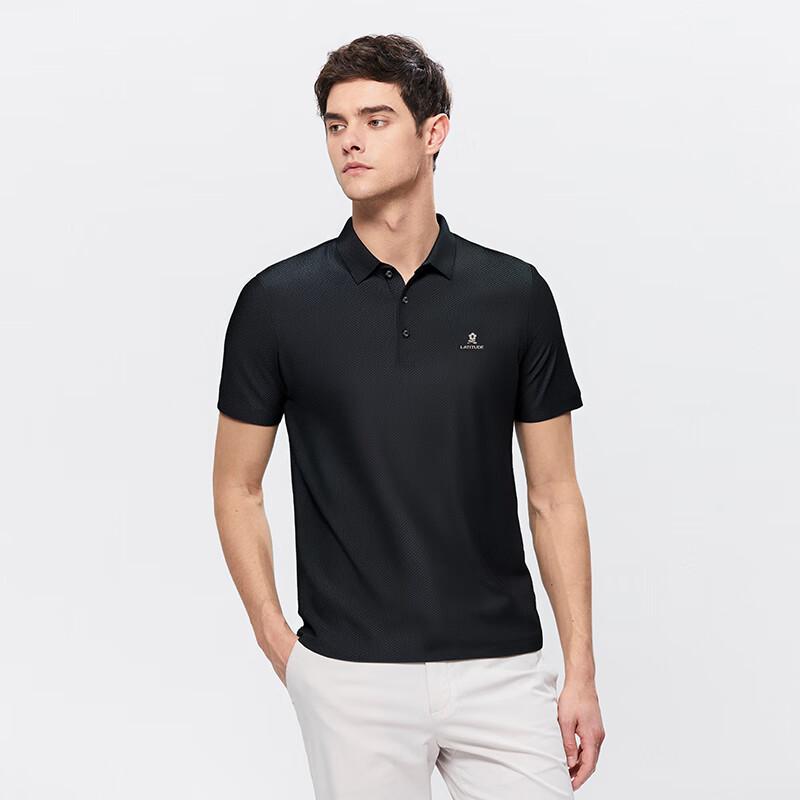MONTAGUT Men's Breathable Mesh Polo Shirt