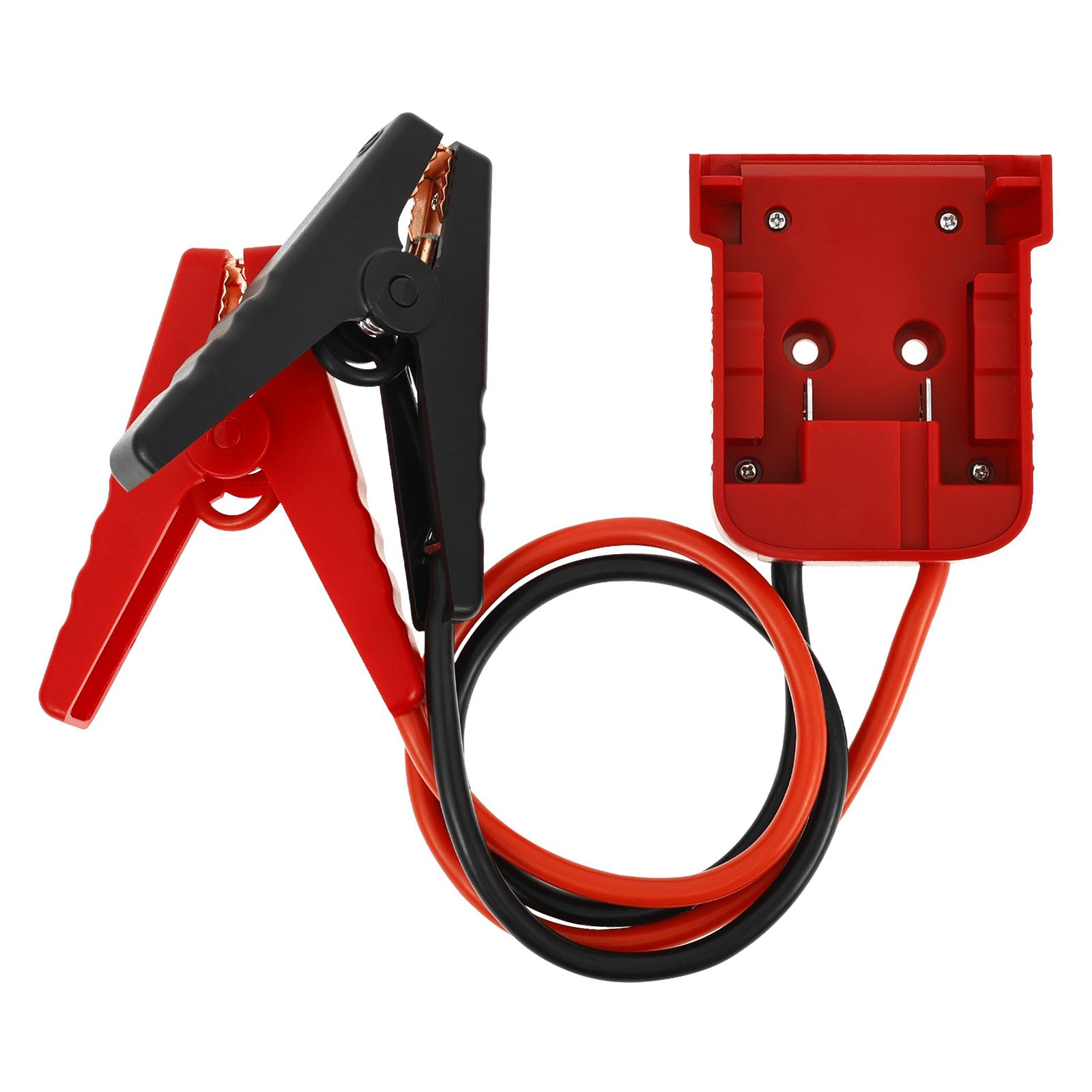 

Battery Jumper Cable with Alligator Clips for M18 18V Battery 2 FT Safe Automotive Jumper Starter Booster Wire for Car Motorcycl червоний