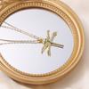Unique Design Animal Zodiac Pendant Necklace With Zircon Stone  Fashionable O Chain Necklace All For