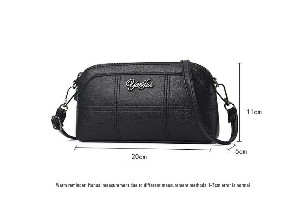 2024 New Korean Style Embroidered Crossbody Handbag for Middle-Aged Moms