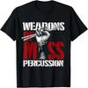 Mens Gift Just A Boy Who Really Loves Playing Bass Drums T-Shirt