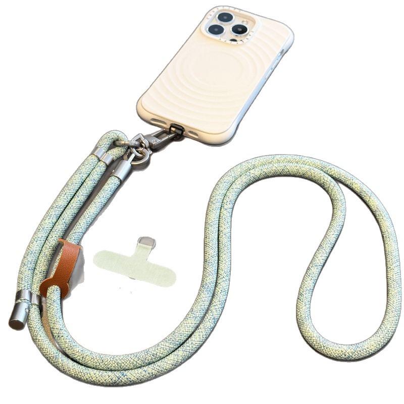 Cordão de Celular Transversal Ajustável com Clipe de Metal Durável e Alça Retrátil para Câmera Outdoor