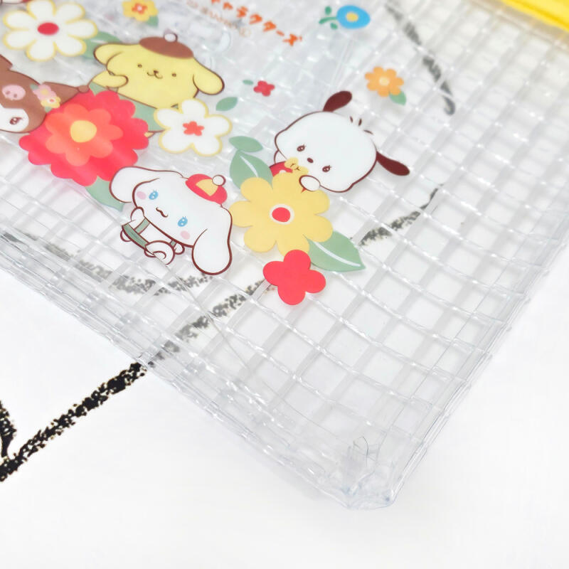 Sanrio PVC Gittertasche B6 (Gelb)