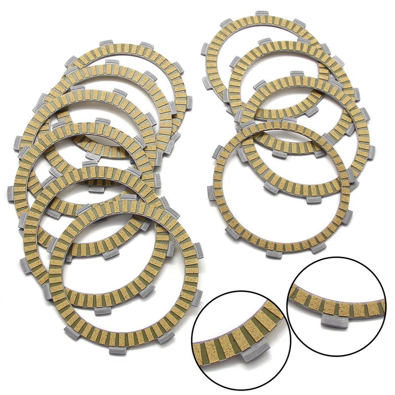 Motorcycle Clutch Friction Disc Plate Kit For Suzuki GSF1200 GSF1200S Bandit S GSR750 GSXR750 RF900 TL1000 GS1200 GSX1200    FSW