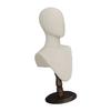 Display Model Head Mannequin Hat Stand Adjustable Height for Jewelry