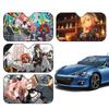 ZZZ Z-Zenless Zone Zero Car SunShade Car Sunshade Covers Cover Universal Windscreen Folding Visor