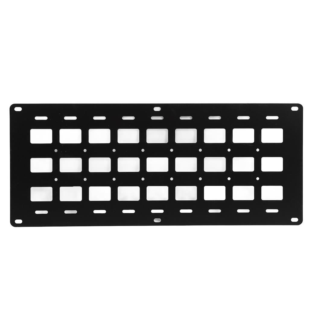 Panou Molle pentru Benă Camion 810 X 340 X 2mm Multifuncțional cu Bază de Fixare Stud Șină L Panou Organizator Depozitare