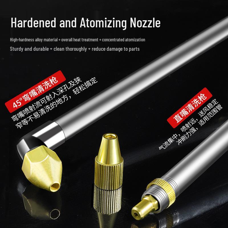 Dual-Use High-Pressure Pneumatic Cleaning Spray Gun for Cars and Engines