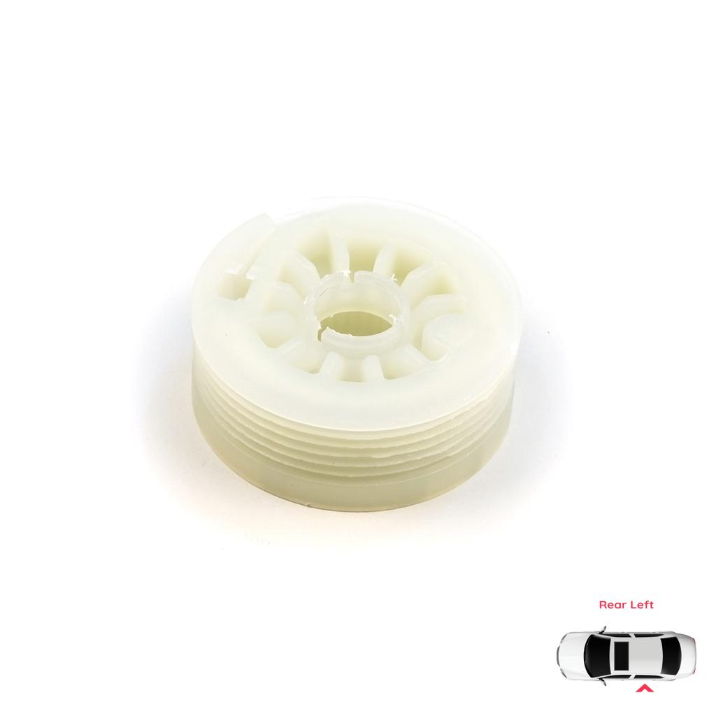 V1BWR5222 Window Regulator Repair Cable Roll Gear Reel Wheel Pulley Rear Left Door for Kia Ceed Cee'd MK2 JD 2012-2018 5-Door 83450A2010