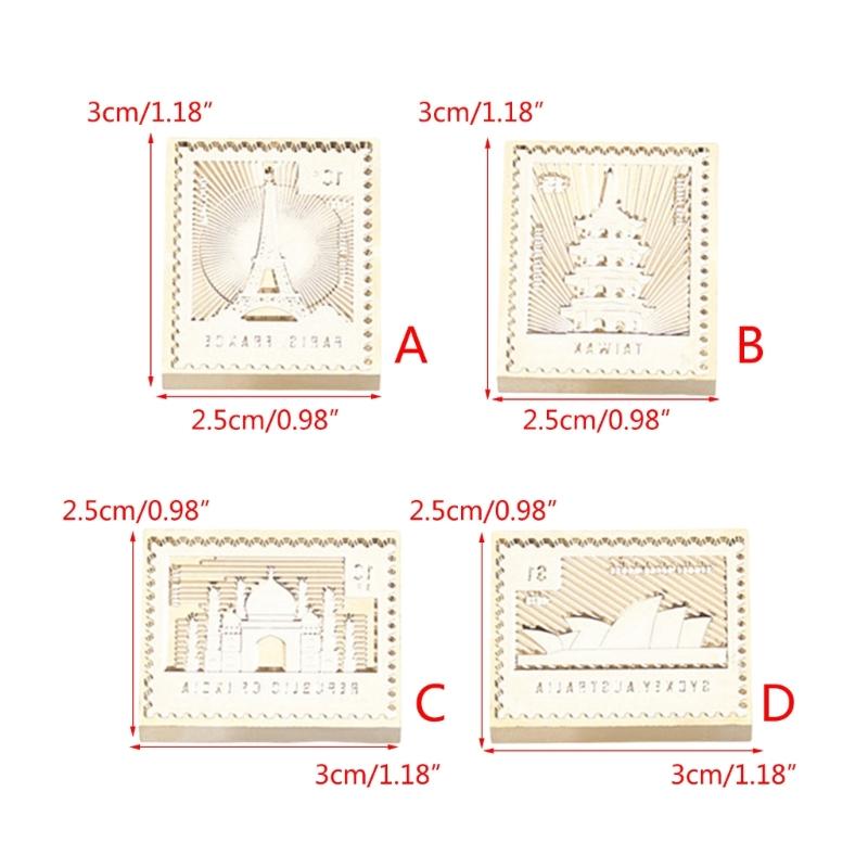 Building Theme Wax Stamp Head, Building Textured Wax Seal Stamp Head Replacement for Invitations Letter Envelope