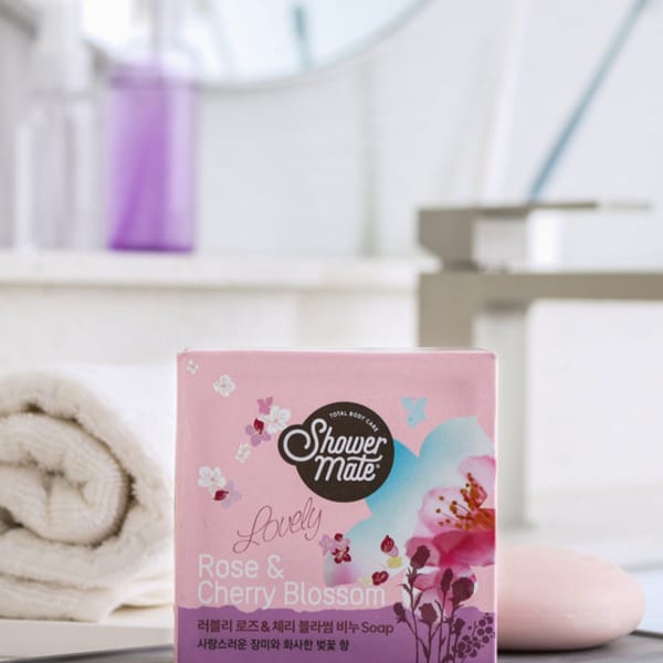Shower Mate Seife 90G Schöne Rose & Kirschblüte