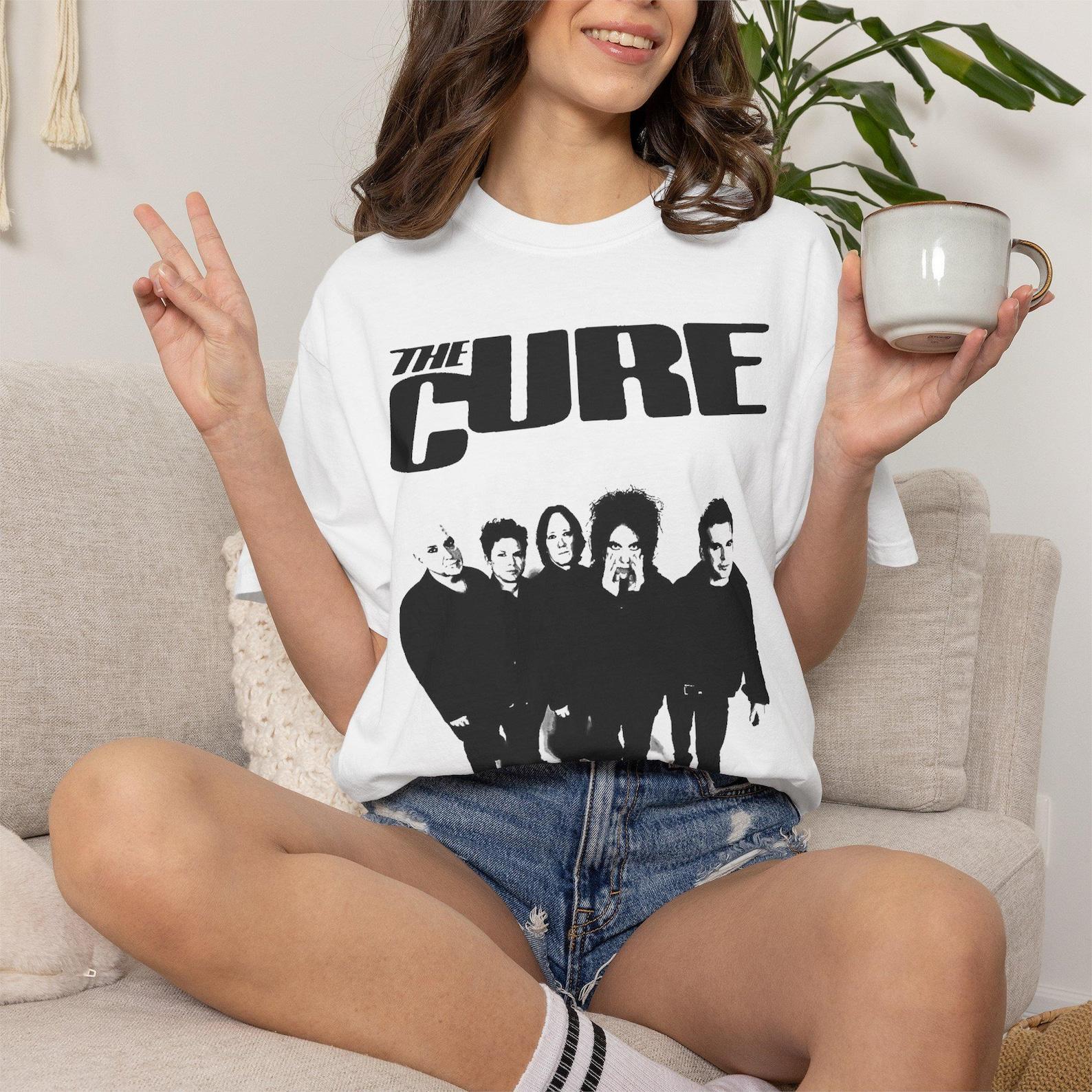 The Cure Band Tee - Vintage Rock Graphic T shirt XL