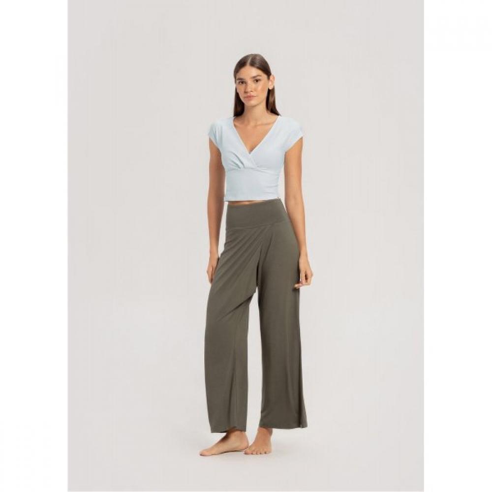 Budhi Mudra Half Wrap Pants Bungee Cord  B61002apl35 W31 Bungee Cord/XS