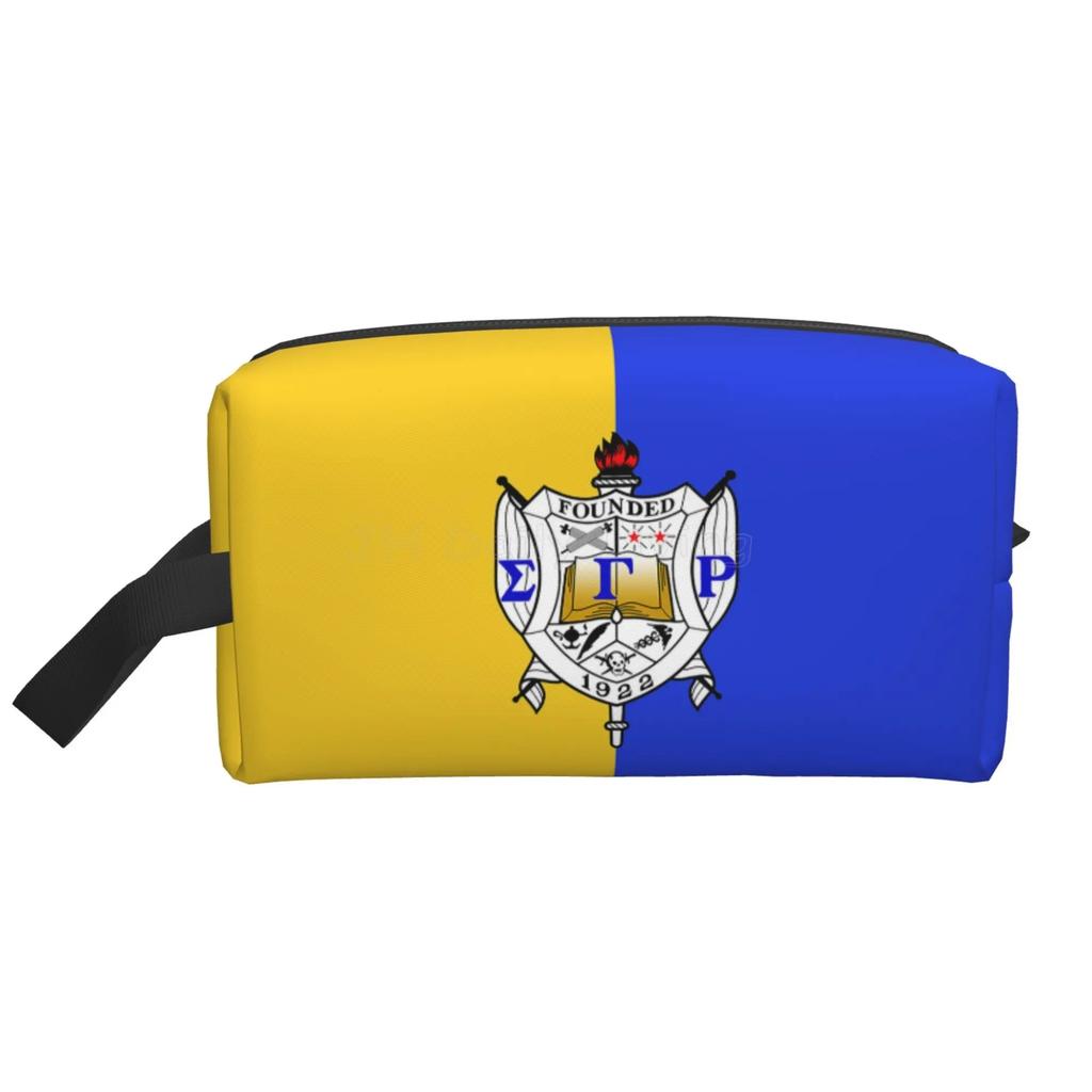 Sigma Gamma Rho 1922 Storage Bags Large Capacity Travel Toiletry Bag Women Girls Cosmetic Bags Men Waterproof Makeup Bag