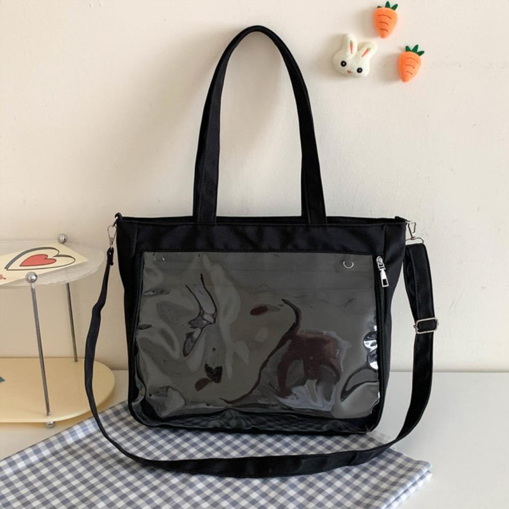 Japanese Style Transparent Itabag Harajuku Lolita Handbag Lovely JK Shoulder Bag  Daily