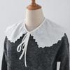 Korean Big Lapel Fake Collar Shoulder Wraps Shawl Female Removable Blouse Tops Shirt Detachable Collar Neckwear False Collar