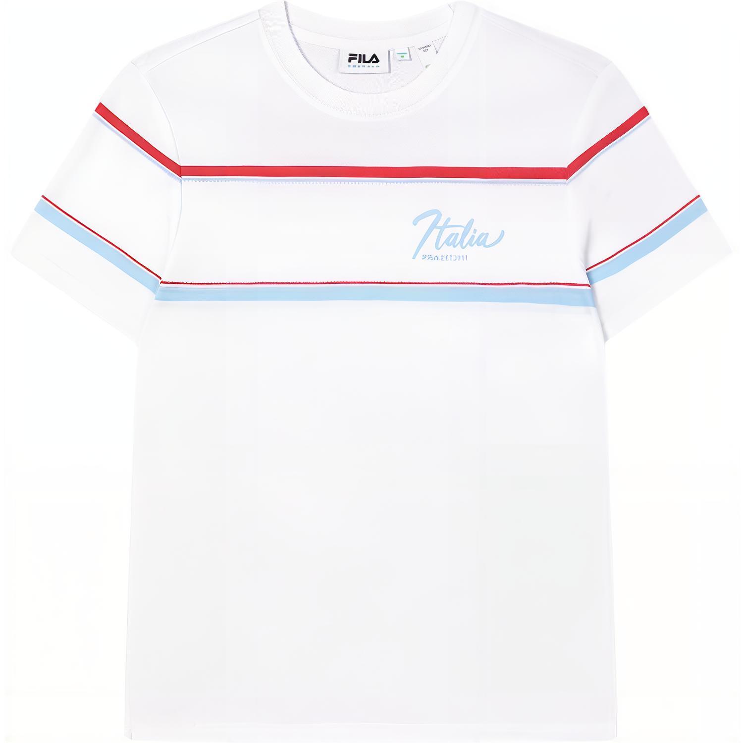 

New FILA T Shirt Women s Standard White F11W434105F-WT S