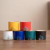 Shangqi Hand-Painted Mountain Ceramic Tea Cups Set