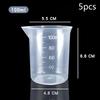 100ml/150ml maišymo puodeliai Plastikinis skysčio indas Epoksidinės dervos matavimo stiklinė Cheminės laboratorijos puodeliai Matavimo puodelis Virtuvės kepimas