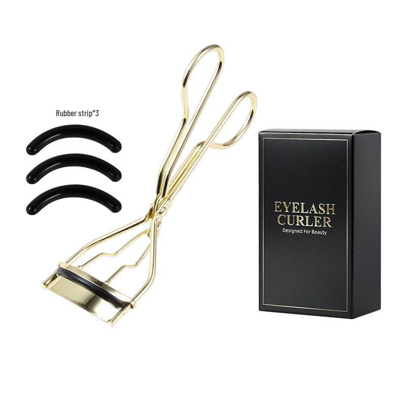 Stainless Steel Wide-Angle Eyelash Curler for Natural Curl - Beginner's Portable Hot Seller