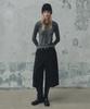 FROMWHERE Twill Bermuda Pants_Black