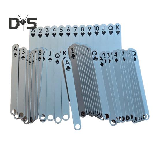 

1 набор карт для покера в виде палочек для леденцов на палочке с контейнером для хранения, 3D-печатная игровая карта в виде палочек для леденцов на палочке, семейный вечер, многопользовательская интерактивная настольная игра Sets