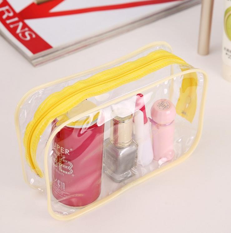 Waterproof Outdoor PVC Travel Makeup Bag with Zipper
