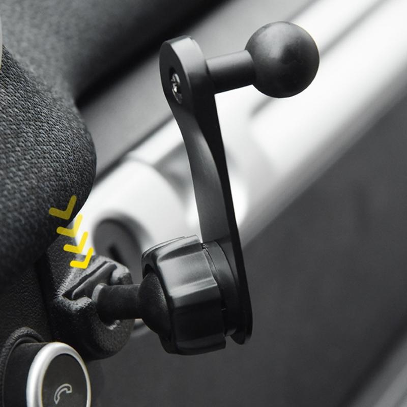 17mm Ball Head Extenders Rod Mobile Phone Stand Vehicle Accessories for Car Dashboard Camera & Air Outlet Phone Holder