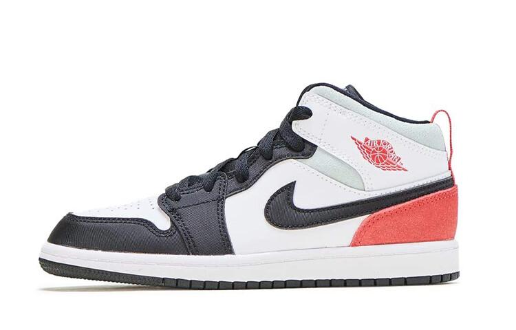 Jordan 1 SE Mid Red Black Toe - BQ6932-100 35