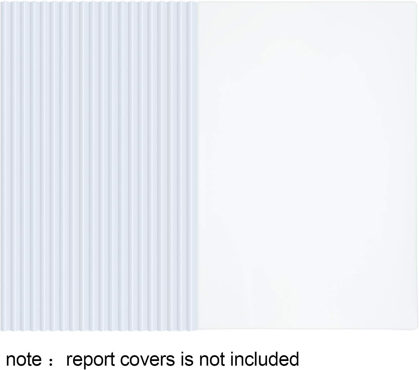 10 Pieces Binding Bars Slide Grip Binding Bars for School and Office Report Cover A4 Spine 12 Inch 40 Sheet Capacity 1450₽