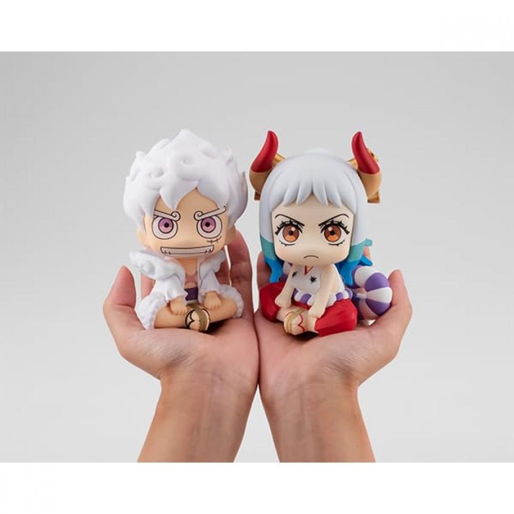 Lucappu ONE PIECE Monkey D. Luffy Gear 5 Approx. 110mm PVC Painted Movable Figure