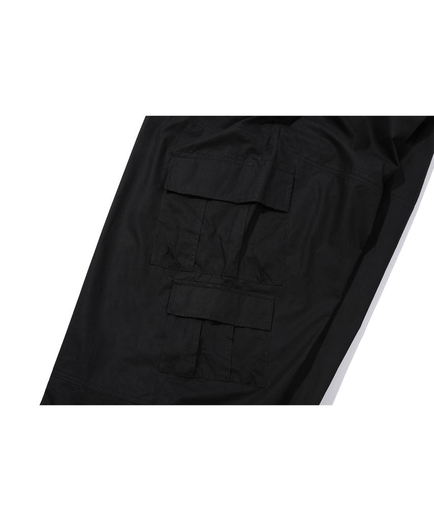 CPGN STUDIO Weite Cargohosen Schwarz