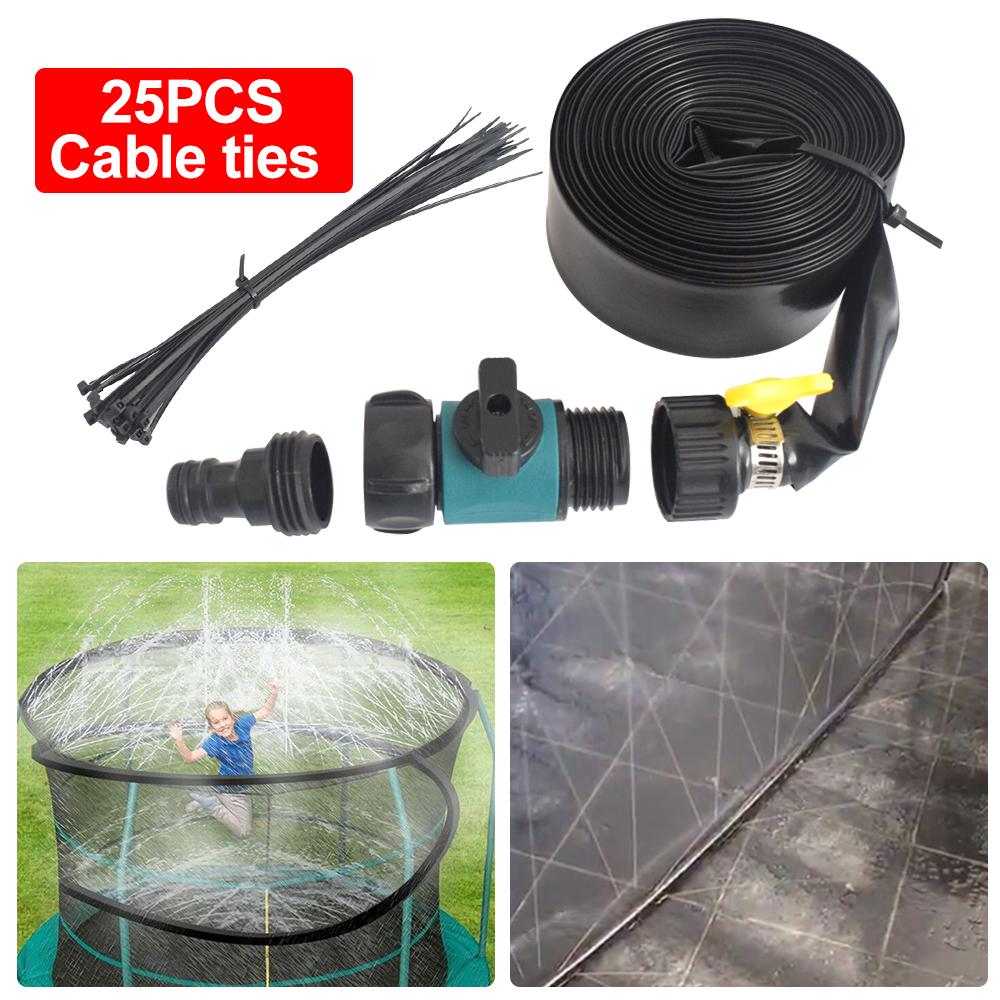 Buy 12M Summer Water Sprinkler Trampoline Sprinkler Outdoor Garden ...