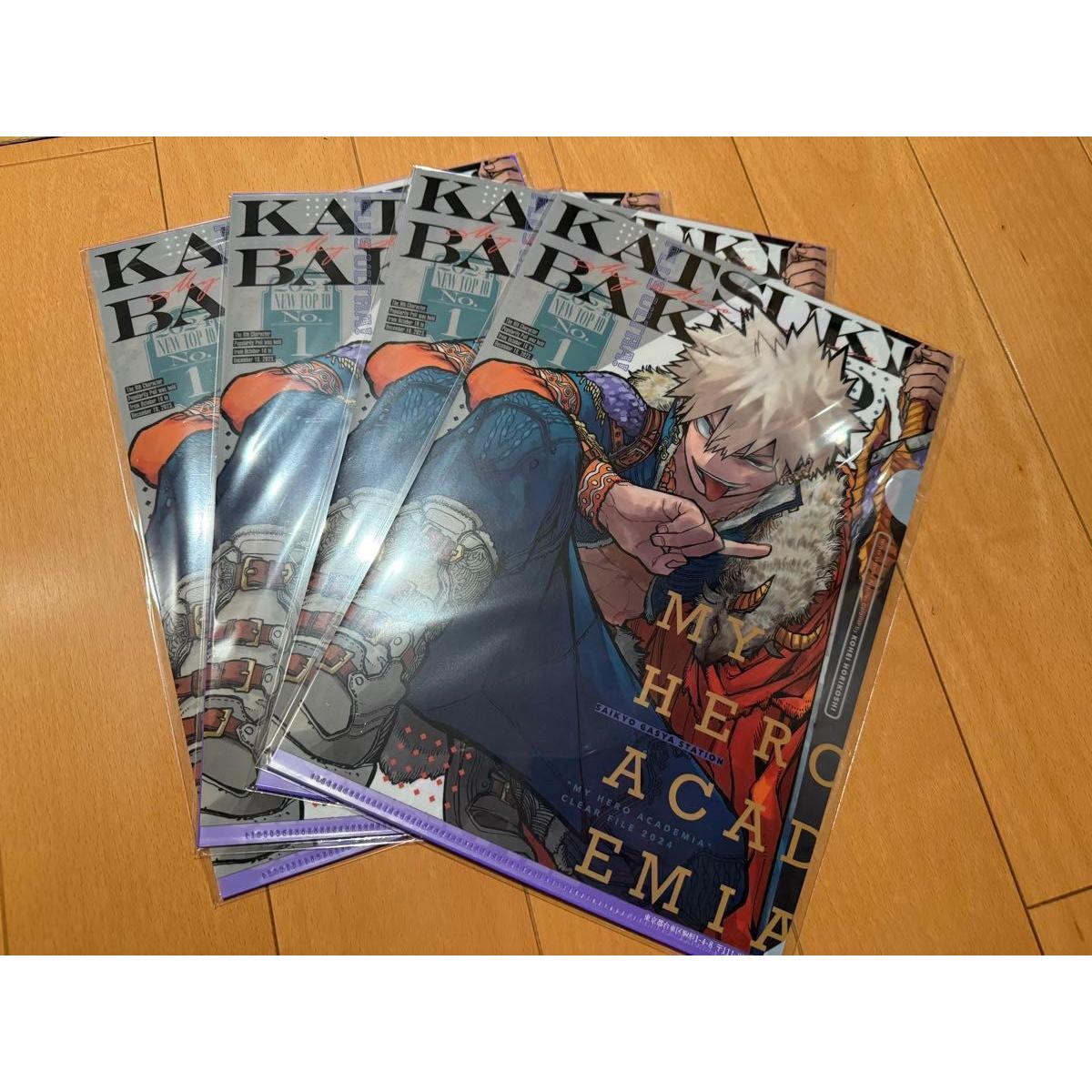 Used Katsuki Bakugou Clear File