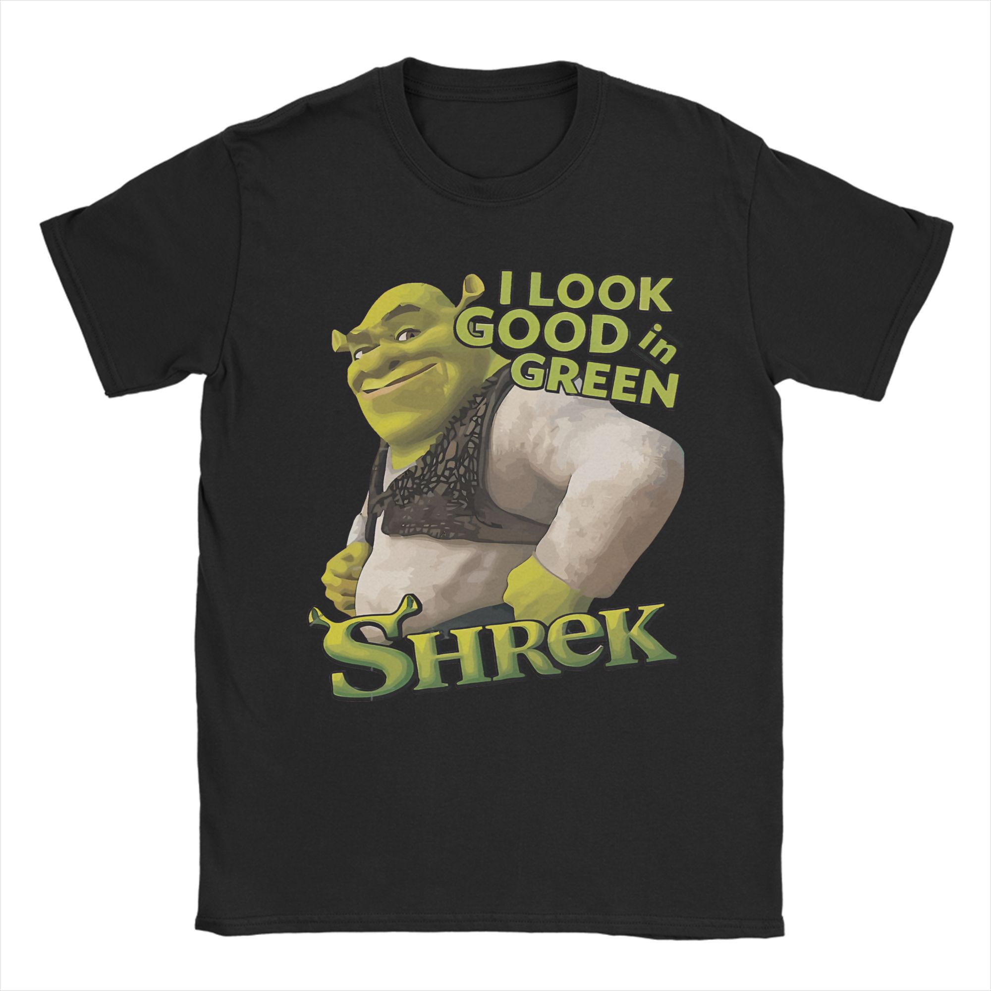 

Mens Womens Shrekes Camera Shirt Pure Cotton Graphic Printed T-Shirt Top Clothing 2XL