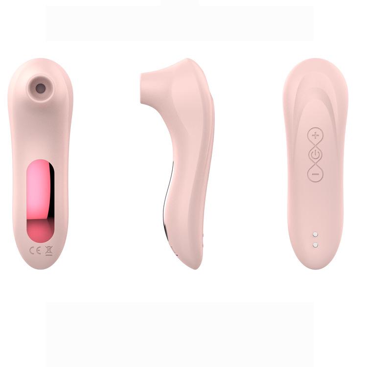 Mini-Saugbecher-Zauberstab-Vibrator für Frauen mit 10 Frequenzen für Vorspiel und Orgasmus