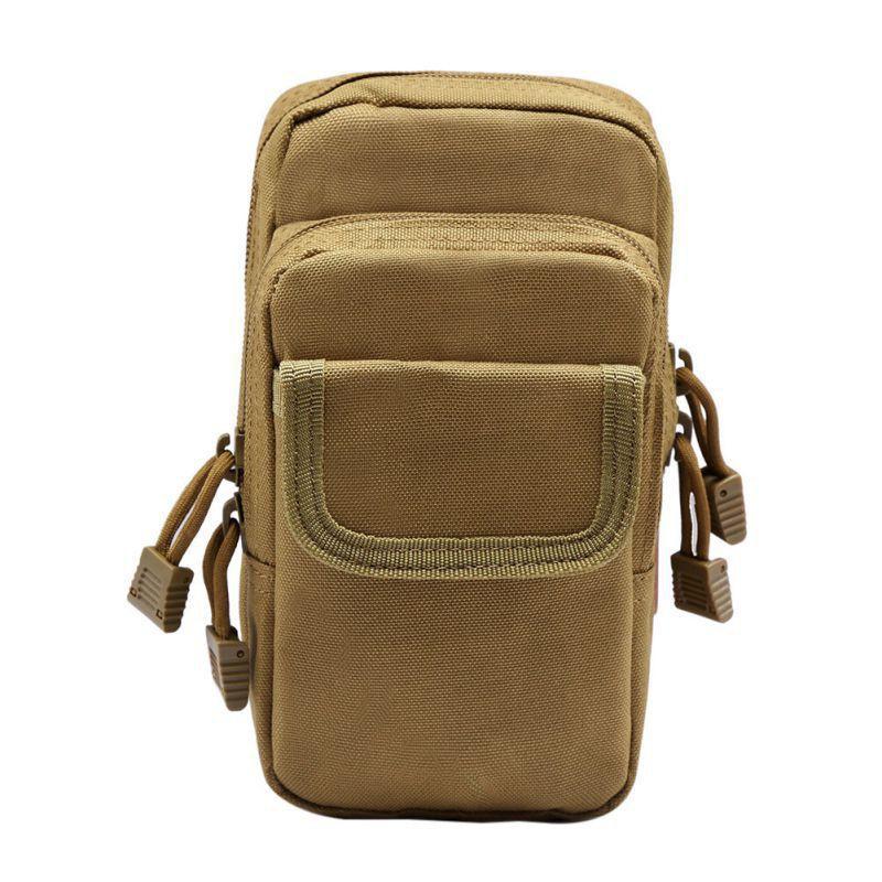 Outdoor-Bauchtasche Hängend Militärfan Sportgürtel Tragen Wechsel 5,6-Zoll-Mobiltelefon