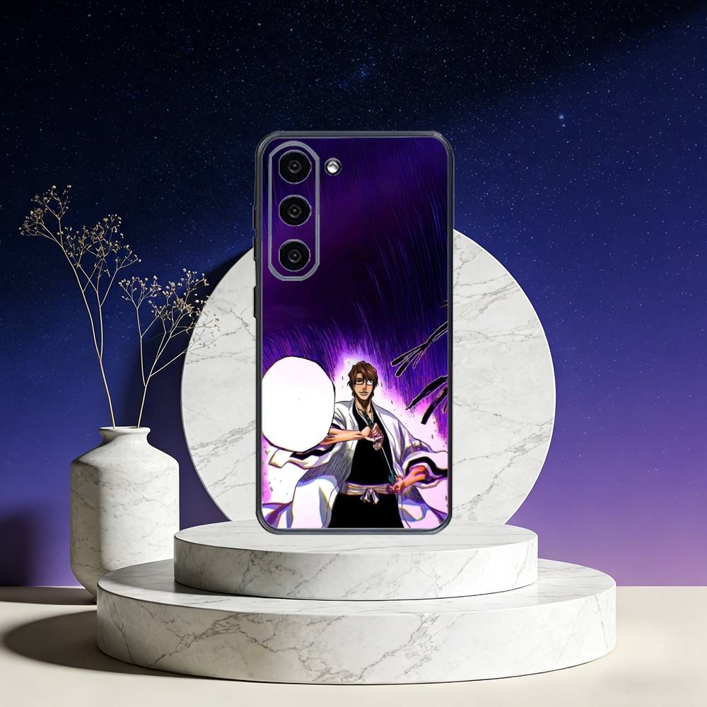 A-Anime A-Aizen S-Sousuke Phone Case For Samsung Galaxy A73,A72,A71,A70,A53,A52,A51,Others Soft Black Cover
