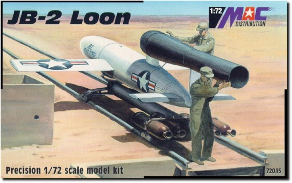 MAC Distribution Loon US Military Cruise Missile Plastic Model MAC72045 1/72 JB-2 (Missile)