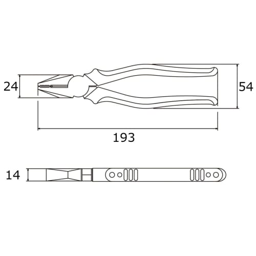 Victor VICTOR PLUS+ Pliers / 175mm / A Masterpiece Crafted by a True Artisan with Meticulous Attention To Detail / ZP70-175