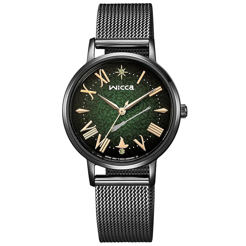 

[Citizen] watch wicca Movie Wicked Two Witches” UNIVERSAL Limited model Elphaba model (green) solar tech black black KP5-140-41