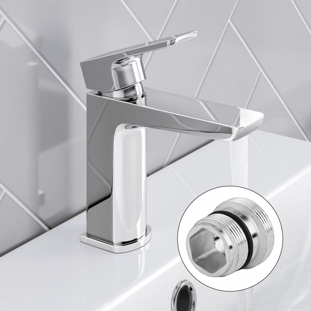 Male Thread Male Thread Water Tap Adapter Replacement Parts