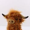 Scottish Highland Cow Plush Toy Simulation Shaggy Cow Doll Dolls