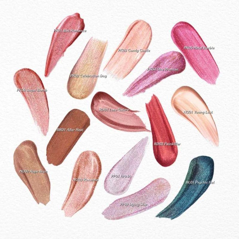 FOCALLURE - Glam Metal Liquid Lipstick - 5 Colors