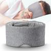 Cotton Sleep Eye Mask,100% Blocking Light Sleeping Mask for Side Sleeper,Soft Zero Pressure Cooling Blackout Eye Masks for Sleep