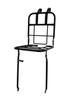 Steel Front Bike Rack Cargo Black Up To 15Kg Bike Rack