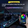 For BMW M3 RGB 64 Colors LED Car Interior Ambient Lights Smart Remote Control Rainbow Acrylic Strip Set